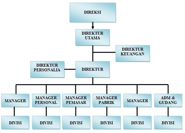 bagan struktur organisasi